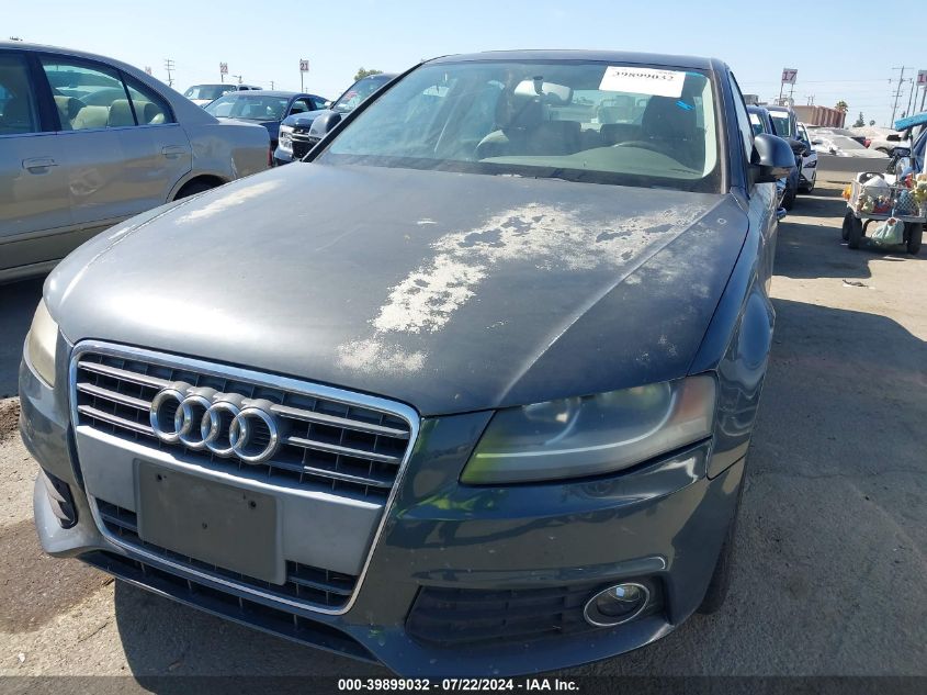 WAUJF78K29N046637 2009 Audi A4 2.0T Premium