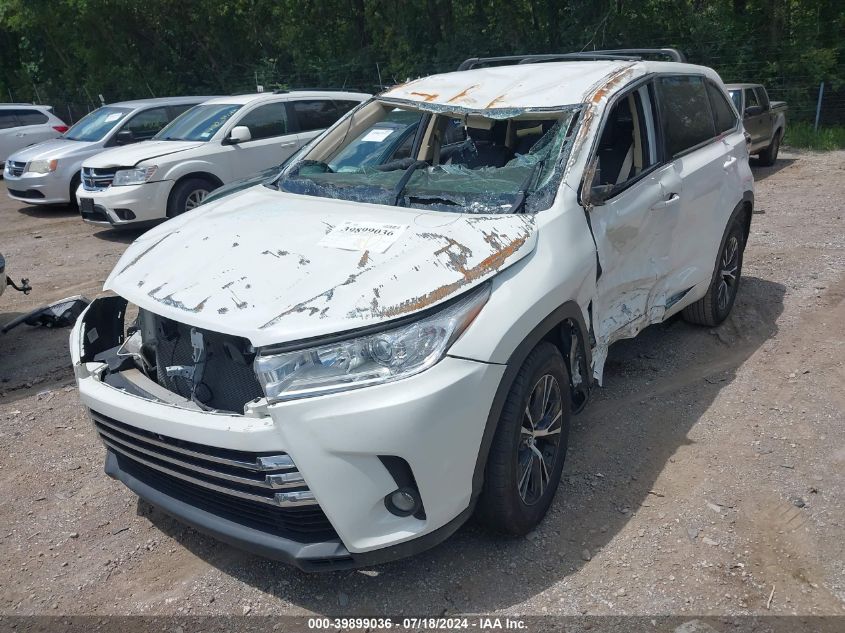 2018 Toyota Highlander Le Plus VIN: 5TDZZRFH4JS288022 Lot: 39899036