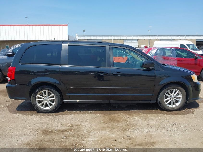 2014 Dodge Grand Caravan Sxt VIN: 2C4RDGCG2ER205555 Lot: 39899037