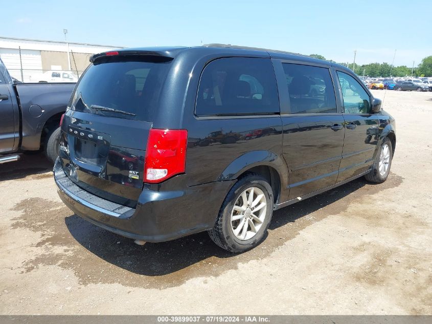 2014 Dodge Grand Caravan Sxt VIN: 2C4RDGCG2ER205555 Lot: 39899037