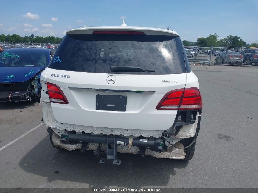 2017 Mercedes-Benz Gle 350 4Matic VIN: 4JGDA5HB8HA947645 Lot: 39899047