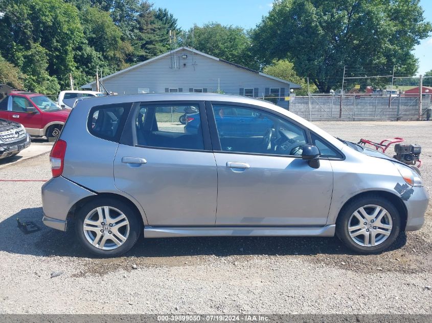 2008 Honda Fit Sport VIN: JHMGD38618S063863 Lot: 39899050