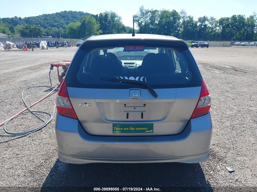 2008 Honda Fit Sport VIN: JHMGD38618S063863 Lot: 39899050