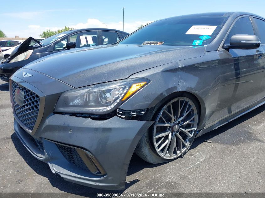 2019 Genesis G80 3.8 VIN: KMTFN4JE3KU303154 Lot: 39899054