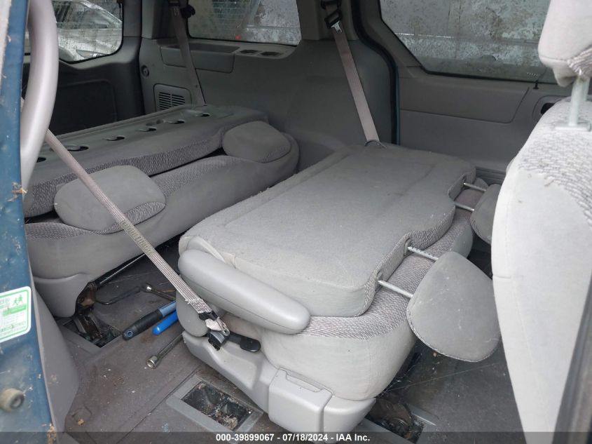 2001 Ford Windstar Lx VIN: 2FMZA51461BA11101 Lot: 39899067