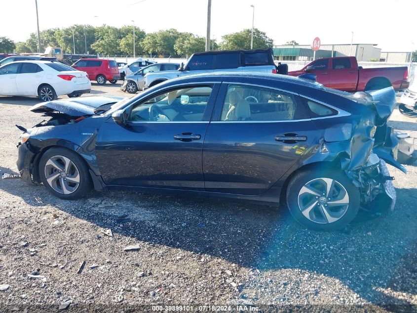 2019 Honda Insight Lx VIN: 19XZE4F11KE002558 Lot: 39899101