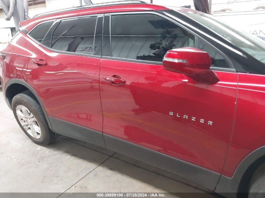 2022 Chevrolet Blazer Fwd 2Lt VIN: 3GNKBCR49NS143983 Lot: 39899108