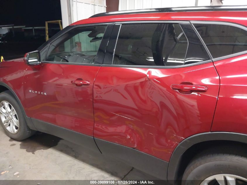 2022 Chevrolet Blazer Fwd 2Lt VIN: 3GNKBCR49NS143983 Lot: 39899108