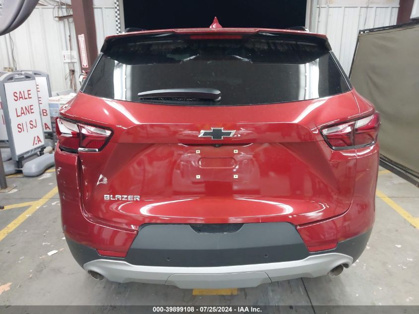 2022 Chevrolet Blazer Fwd 2Lt VIN: 3GNKBCR49NS143983 Lot: 39899108