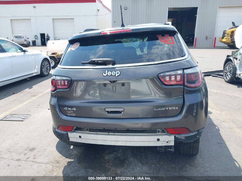 2018 JEEP COMPASS LIMITED 4X4 - 3C4NJDCB8JT250016