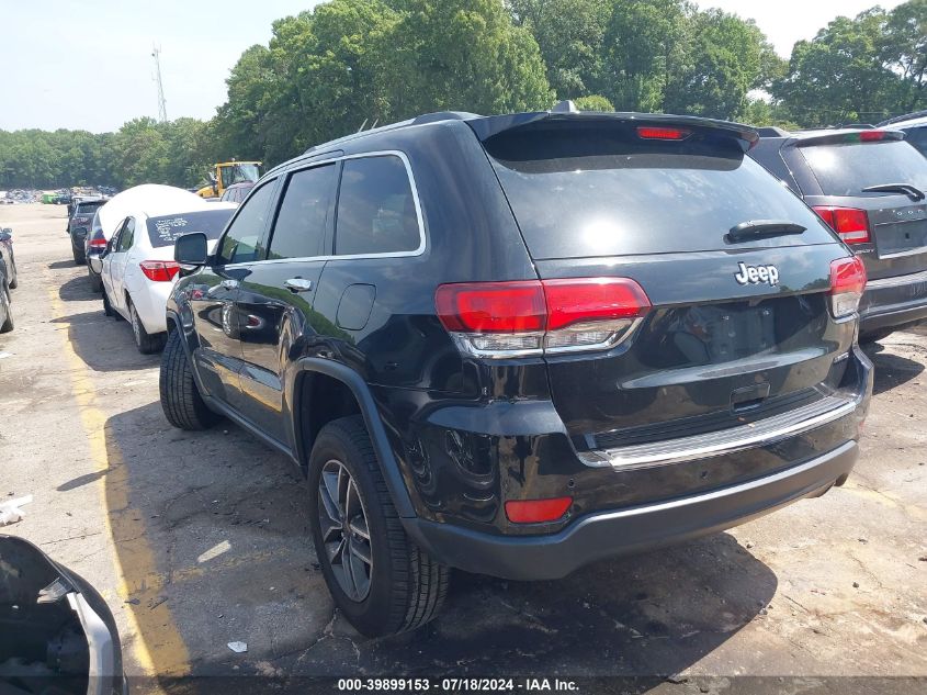 VIN 1C4RJEBG0LC115941 2020 JEEP GRAND CHEROKEE LIMITED 4X2