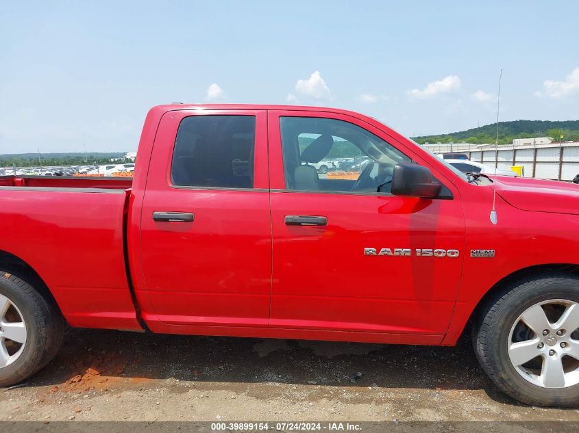 2012 Ram 1500 St VIN: 1C6RD6FT6CS281091 Lot: 39899154
