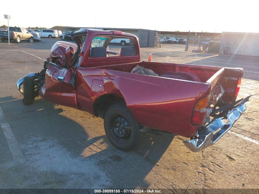 2000 Toyota Tacoma VIN: 5TENL42N5YZ690191 Lot: 39899185