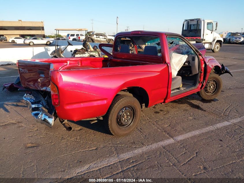 2000 Toyota Tacoma VIN: 5TENL42N5YZ690191 Lot: 39899185