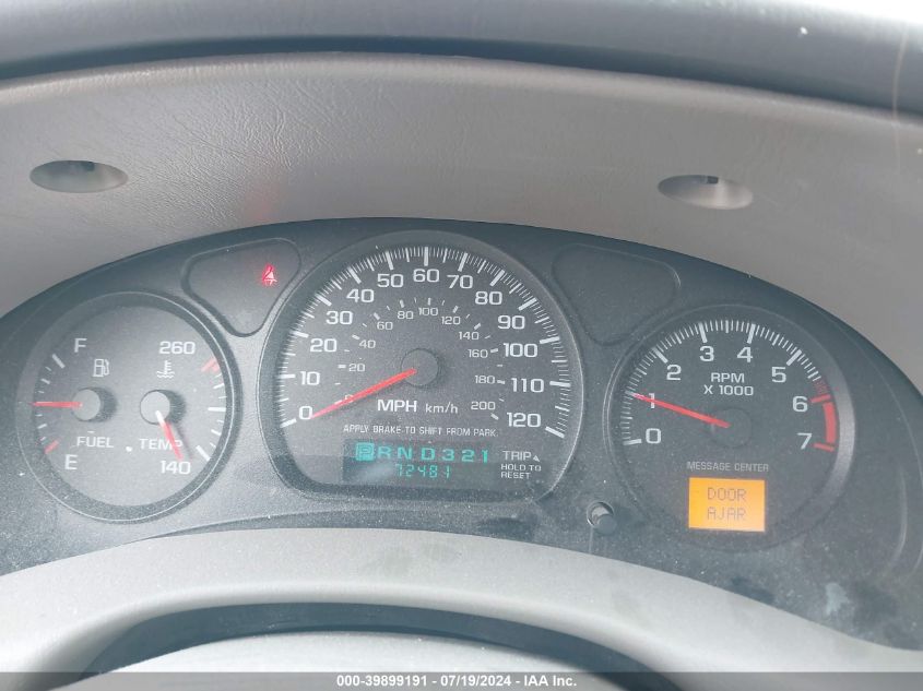 2004 Chevrolet Impala Ls VIN: 2G1WH52K349155452 Lot: 39899191