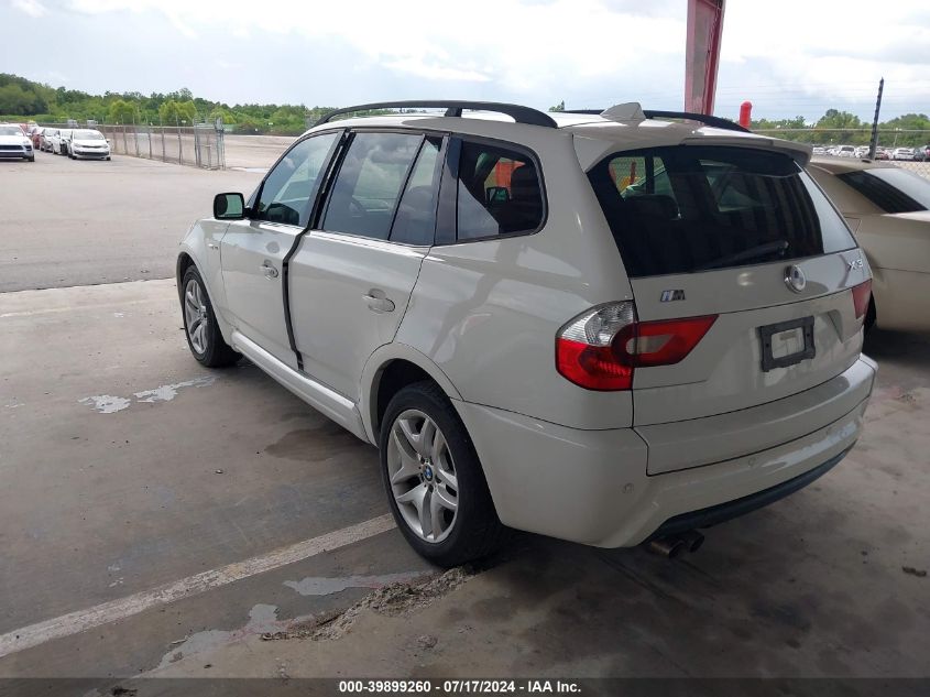 2006 BMW X3 3.0I VIN: WBXPA93436WG74783 Lot: 39899260