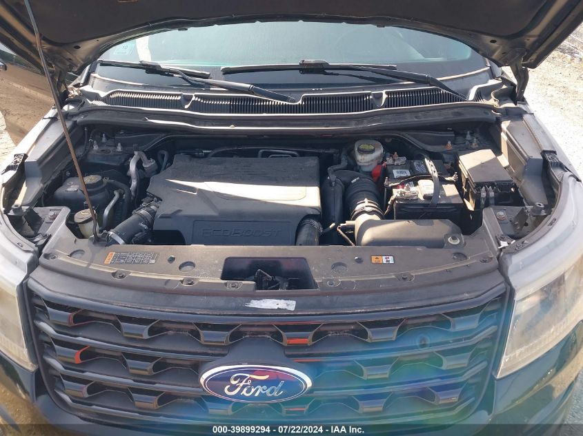 2016 Ford Explorer Sport VIN: 1FM5K8GT7GGA41740 Lot: 39899294