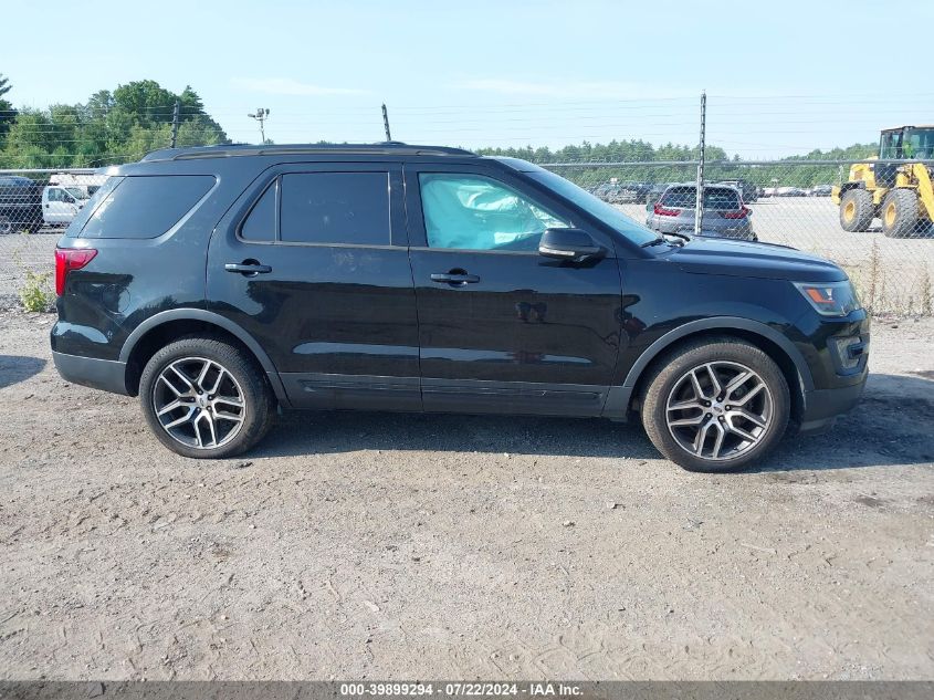 2016 Ford Explorer Sport VIN: 1FM5K8GT7GGA41740 Lot: 39899294