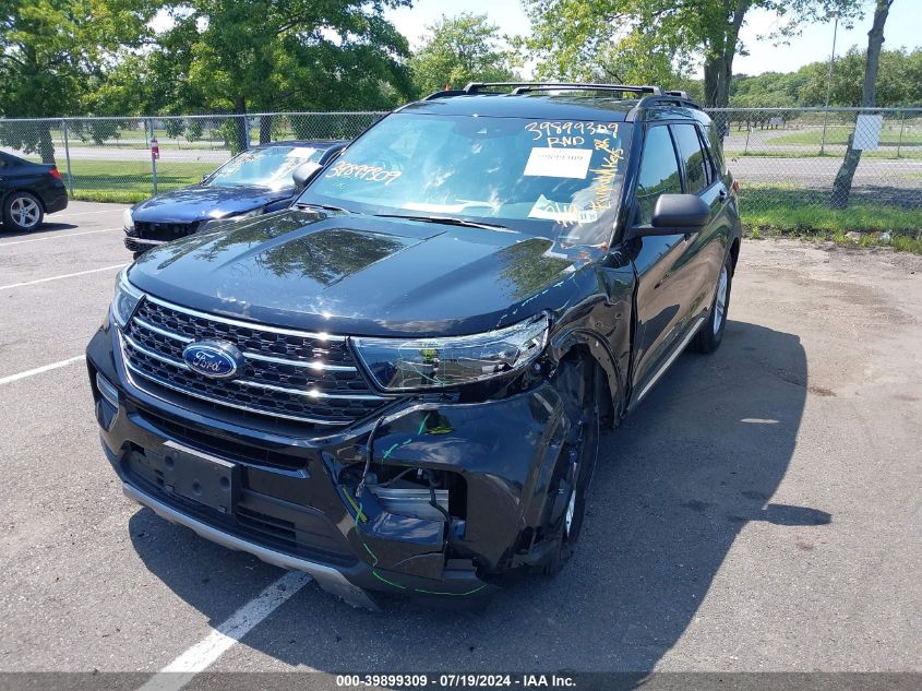 2020 Ford Explorer Xlt VIN: 1FMSK8DH6LGA87542 Lot: 39899309