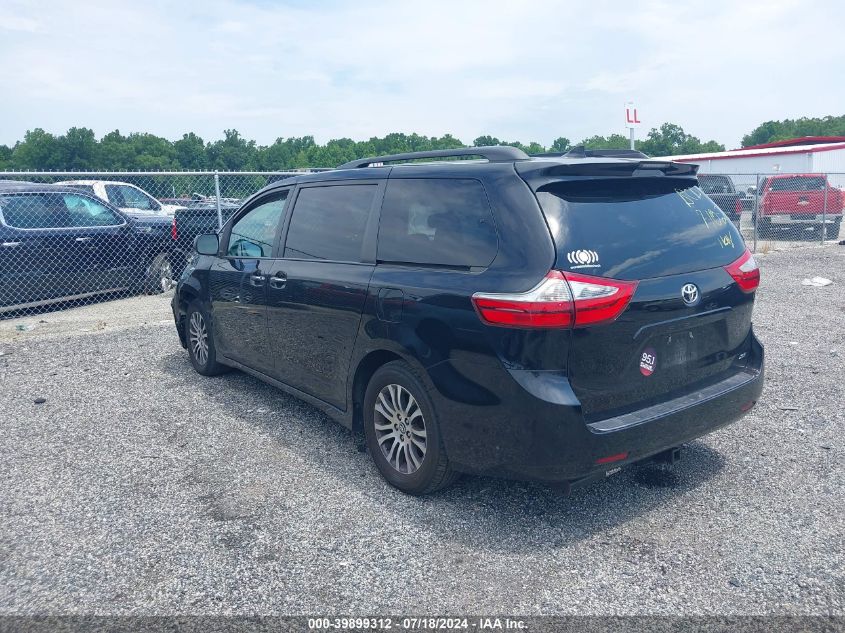 2018 Toyota Sienna Xle 8 Passenger VIN: 5TDYZ3DC8JS908676 Lot: 39899312