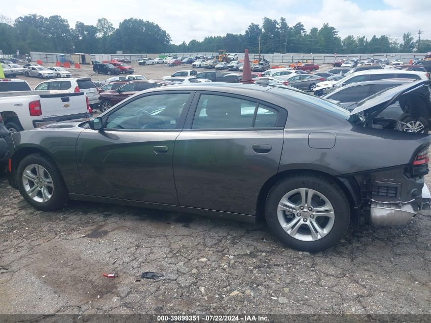 2023 Dodge Charger Sxt VIN: 2C3CDXBG9PH640142 Lot: 39899351