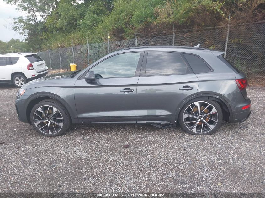 2023 Audi Sq5 Premium Plus Tfsi Quattro Tiptronic VIN: WA1B4AFY7P2168288 Lot: 39899356