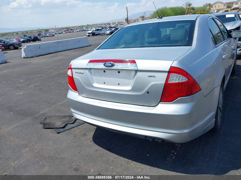2011 Ford Fusion Sel VIN: 3FAHP0JA8BR338390 Lot: 39899386