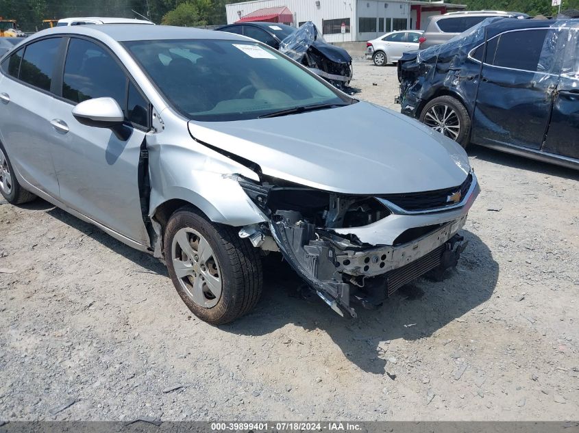 2017 Chevrolet Cruze Ls Auto VIN: 1G1BC5SM0H7102505 Lot: 39899401