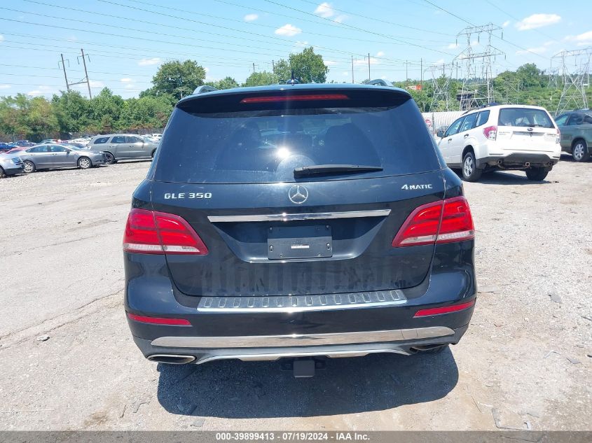 2016 Mercedes-Benz Gle 350 4Matic VIN: 4JGDA5HB9GA810857 Lot: 39899413