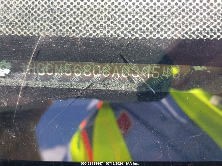 2006 Honda Accord 2.4 Ex VIN: 1HGCM56806A039543 Lot: 39899447