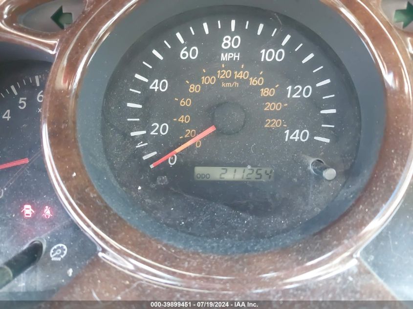 2002 Toyota Highlander V6 VIN: JTEHF21A320092398 Lot: 39899451