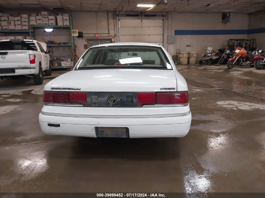 1993 Mercury Grand Marquis Gs VIN: 2MELM74W3PX643624 Lot: 39899452