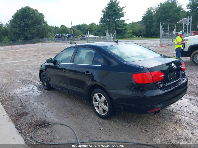 2011 Volkswagen Jetta 2.5L Sel VIN: 3VWLX7AJ9BM332198 Lot: 39899473