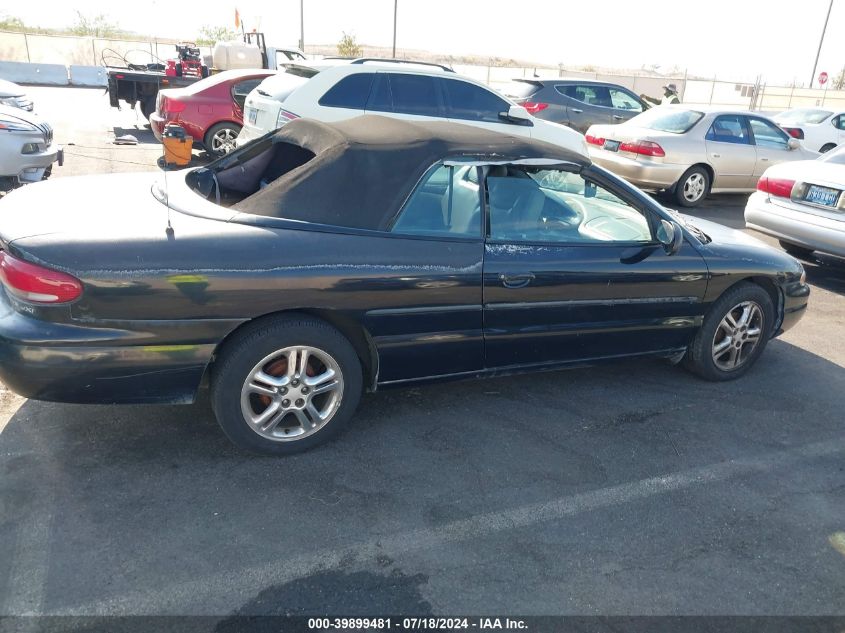 1996 Chrysler Sebring Jxi VIN: 3C3EL55H4TT301987 Lot: 39899481