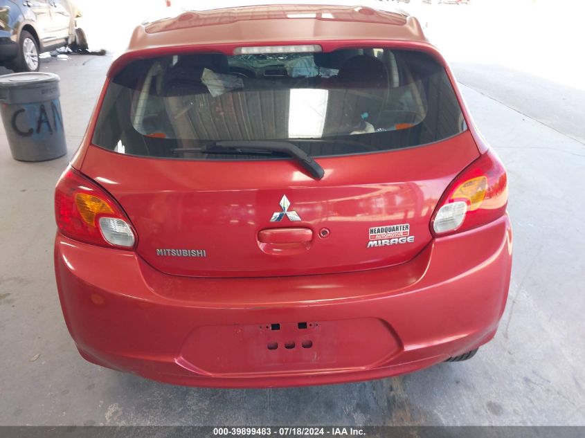 2014 Mitsubishi Mirage Es VIN: ML32A4HJ0EH022022 Lot: 39899483