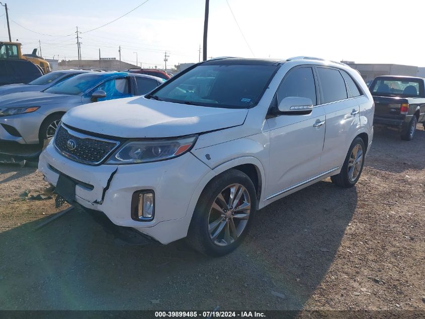 5XYKW4A71FG647830 2015 KIA SORENTO - Image 2