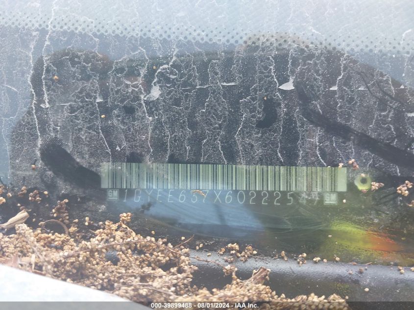 2006 Cadillac Srx V6 VIN: 1GYEE637X60222549 Lot: 39899488