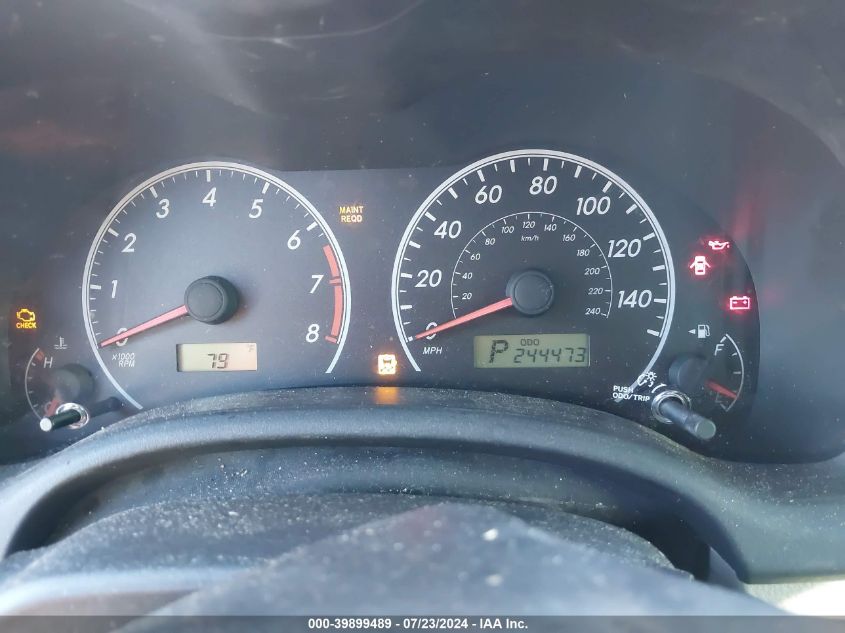 2011 Toyota Corolla Le VIN: 2T1BU4EE9BC728630 Lot: 39899489