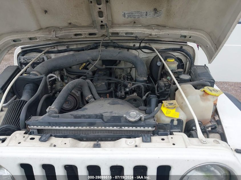 2001 Jeep Wrangler Se VIN: 1J4FA29P51P324955 Lot: 39899515