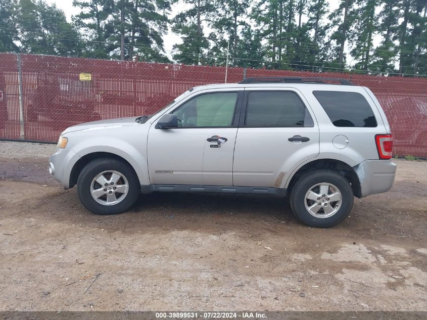 2008 Ford Escape Xlt VIN: 1FMCU03Z28KB52255 Lot: 39899531