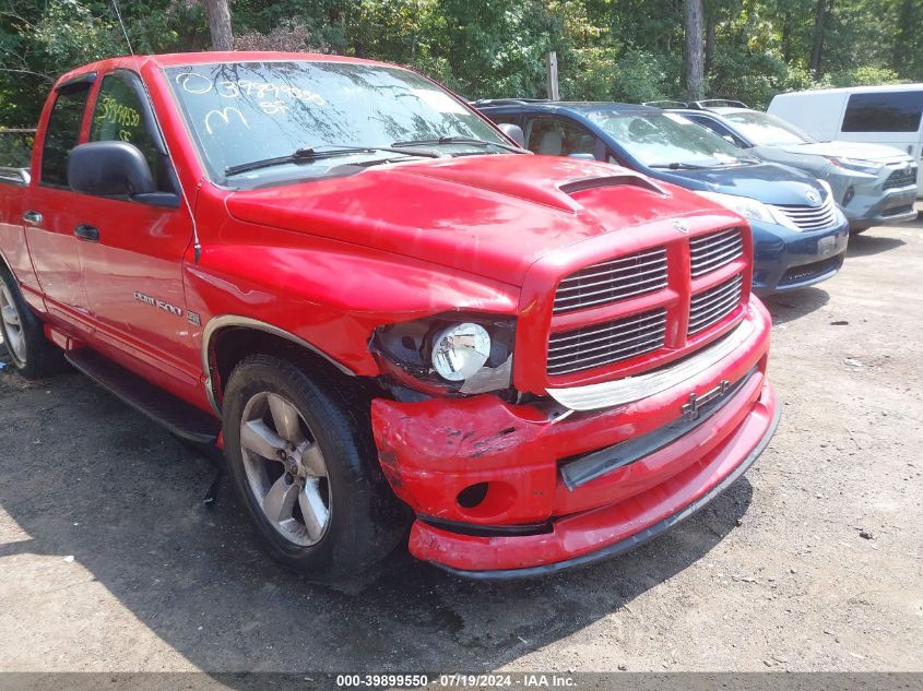 2004 Dodge Ram 1500 Slt/Laramie VIN: 1D7HA18D54J231026 Lot: 39899550