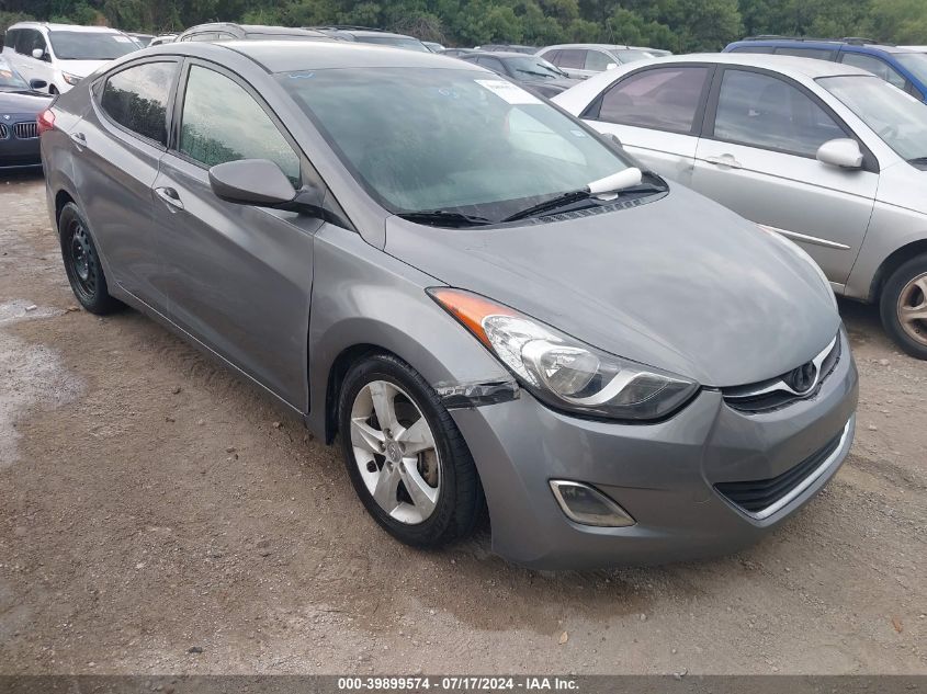 2013 Hyundai Elantra Gls VIN: 5NPDH4AE9DH209323 Lot: 39899574