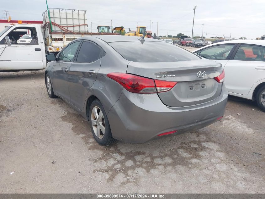 2013 Hyundai Elantra Gls VIN: 5NPDH4AE9DH209323 Lot: 39899574