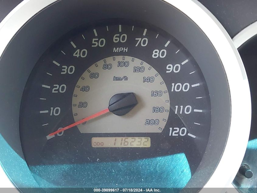 2008 Toyota Tacoma VIN: 5TEPX42N08Z485262 Lot: 39899617