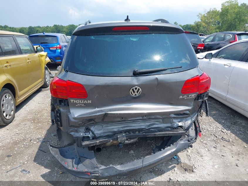 2015 Volkswagen Tiguan S/Se/Sel/R-Line VIN: WVGBV7AX6FW561450 Lot: 39899619