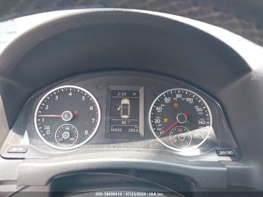 2015 Volkswagen Tiguan S/Se/Sel/R-Line VIN: WVGBV7AX6FW561450 Lot: 39899619