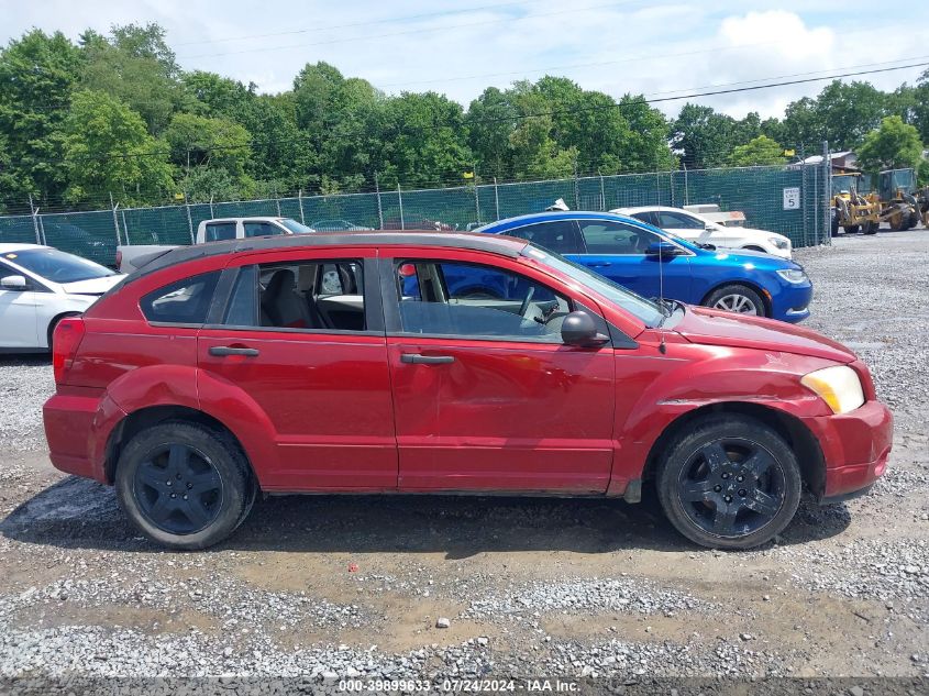 2007 Dodge Caliber Sxt VIN: 1B3HB48B67D126376 Lot: 39899633