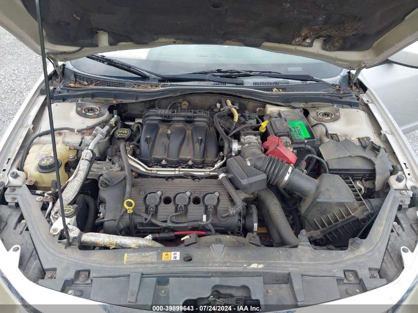 2010 Ford Fusion Sel VIN: 3FAHP0JG3AR168829 Lot: 39899643