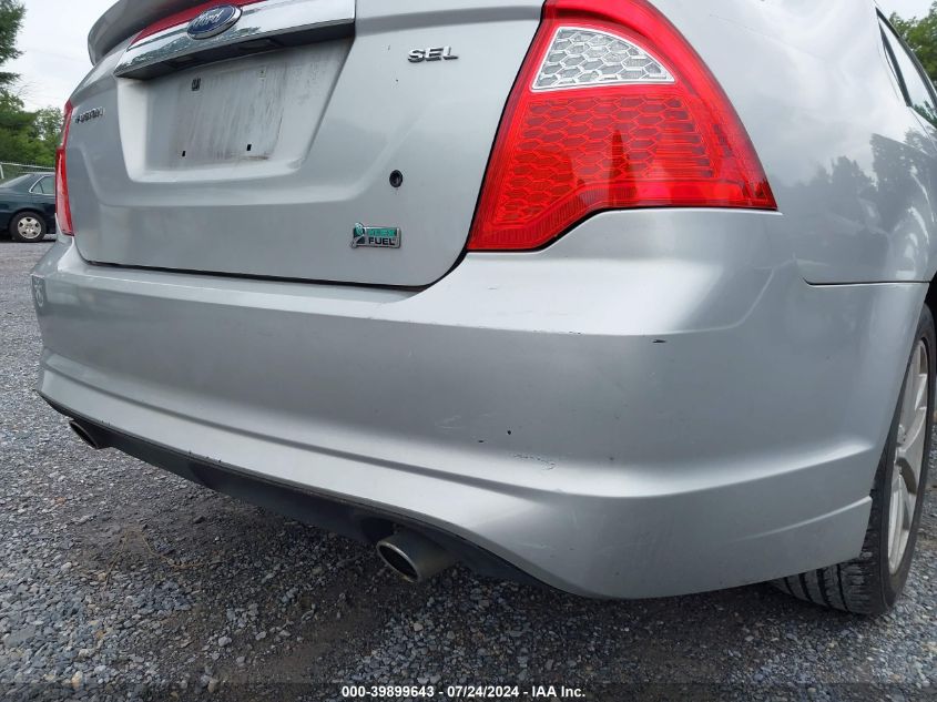 2010 Ford Fusion Sel VIN: 3FAHP0JG3AR168829 Lot: 39899643