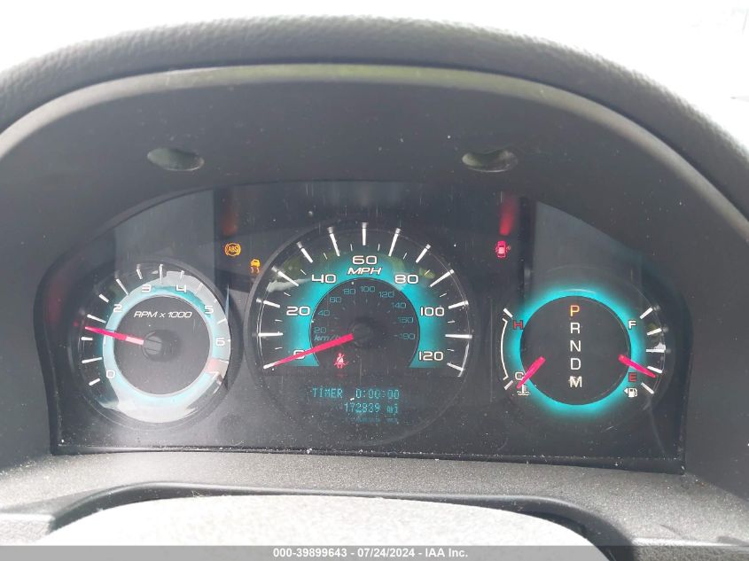 2010 Ford Fusion Sel VIN: 3FAHP0JG3AR168829 Lot: 39899643